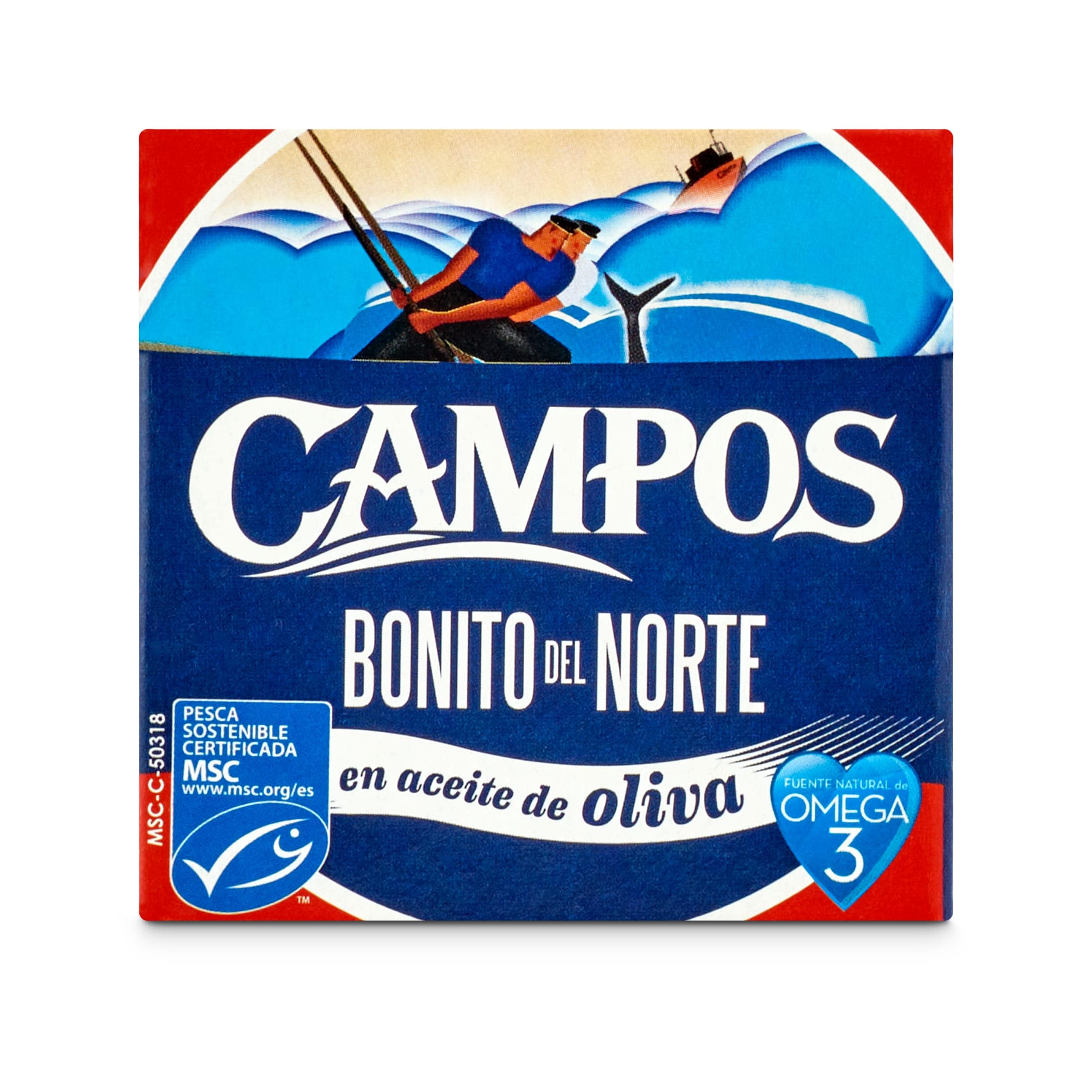 Bonito del norte en aceite de oliva MSC Campos 60 g