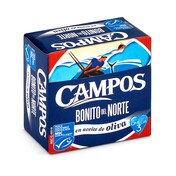 Bonito del norte en aceite de oliva MSC Campos lata 60 g