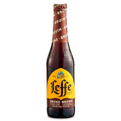 Cerveza brune Leffe botella 33 cl-0
