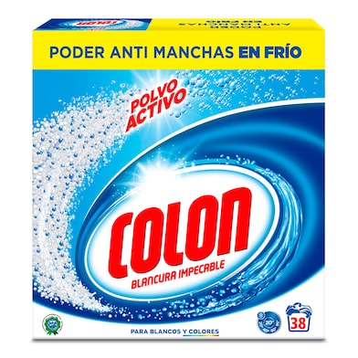 Detergente máquina polvo Colon caja 38 lavados-0