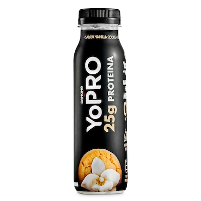 Yogur líquido con proteínas sabor vainilla Yopro botella 300 g-0
