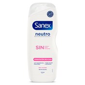 Gel de ducha piel sensible Sanex botella 600 ml