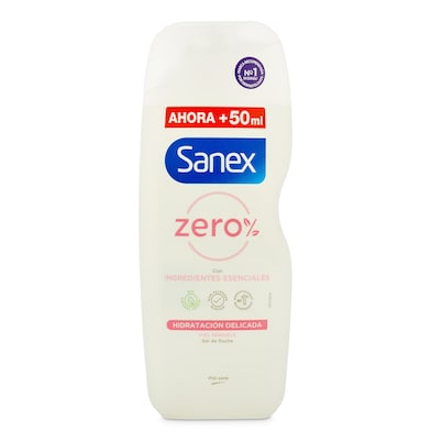 Gel de ducha piel sensible Sanex botella 600 ml-0