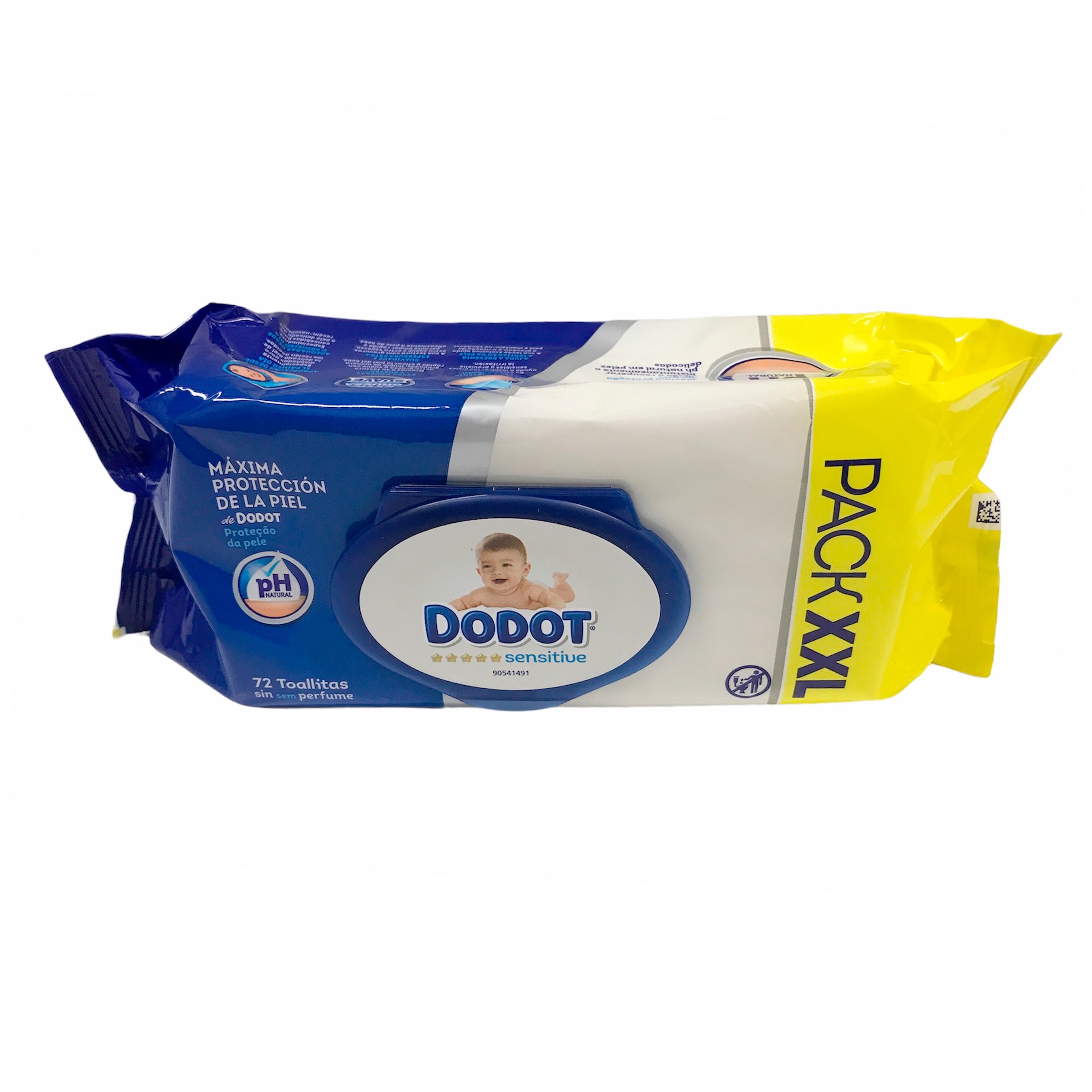 Toallitas para bebés Dodot bolsa 72 unidades - Supermercados DIA