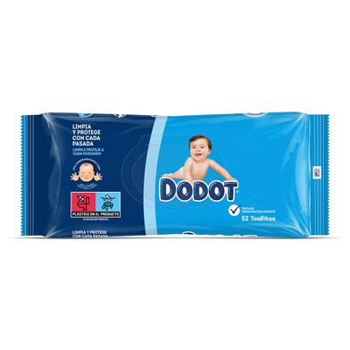 Toallitas para bebés Dodot bolsa 52 unidades-0