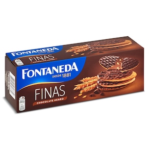 galletas digestive finas con chocolate negro 170 g