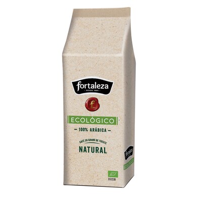 Café en grano ecológico natural Fortaleza paquete 1 Kg-0 Café en grano ecológico natural Fortaleza paquete 1 Kg-0