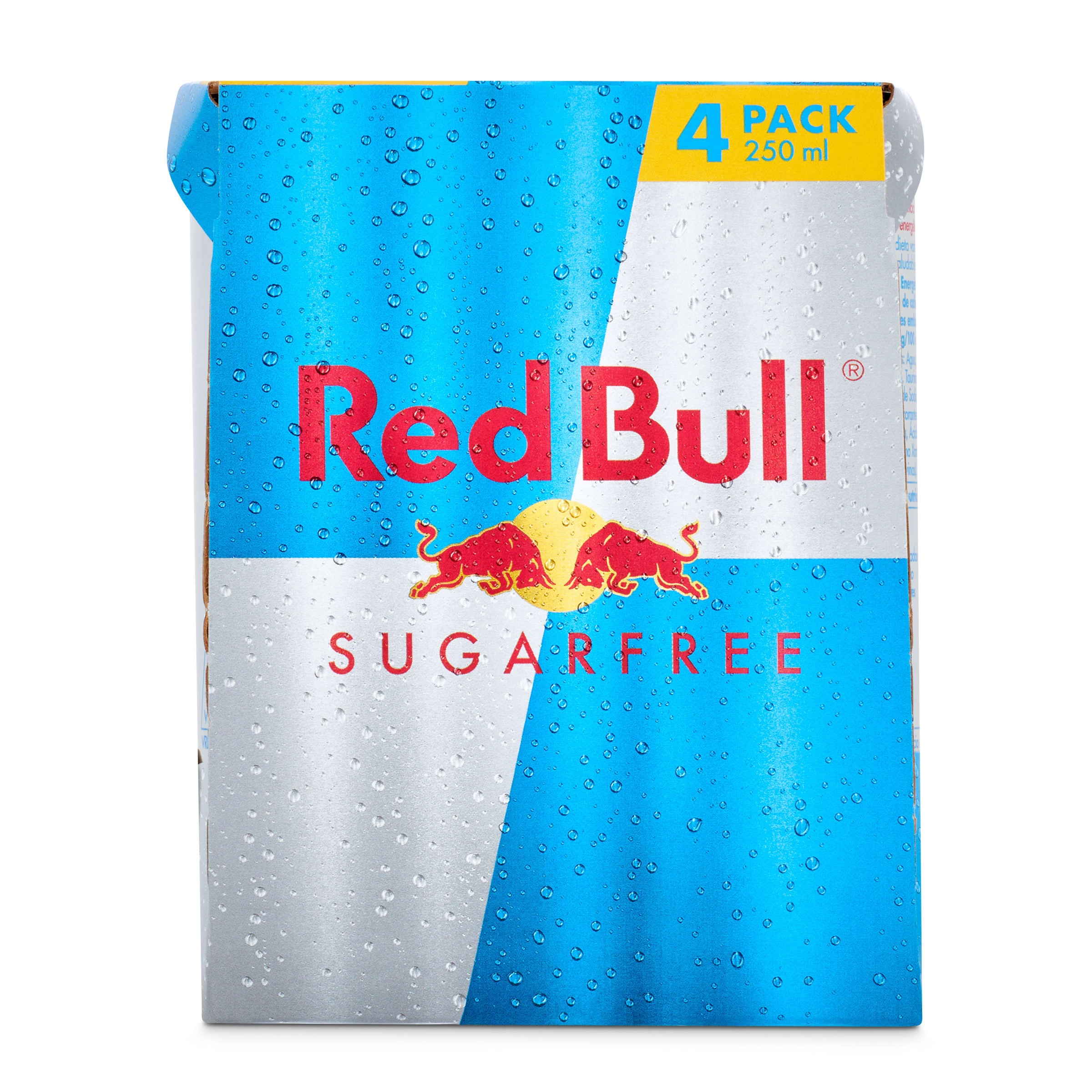 Red bull sin azúcar pack 4 x 250 ml
