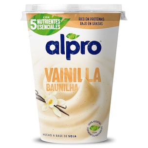 postre de soja sabor vainilla vaso 400 g
