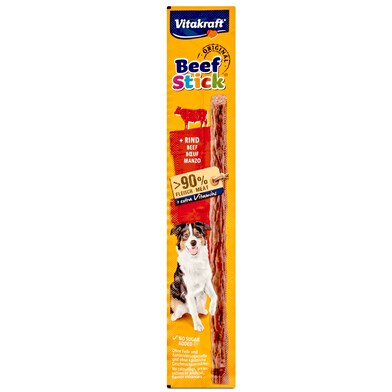 Snack para perros con buey Vitakraft bolsa 12 g-0