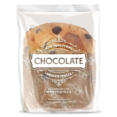 Mini panettone de chocolate La hornada Dia bolsa 100 g-0