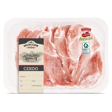 Filetes de cabeza de lomo de cerdo Selección de Dia bandeja 550 g aprox.-1