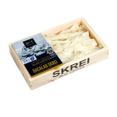 Bacalao desmigado salado skrei Ar-t morhua bandeja 250 g-0 Bacalao desmigado salado skrei Ar-t morhua bandeja 250 g-0