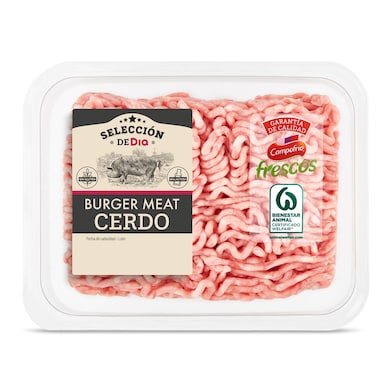 Preparado de carne picada de cerdo SELECCION DE DIA  BANDEJA 500 GR-1