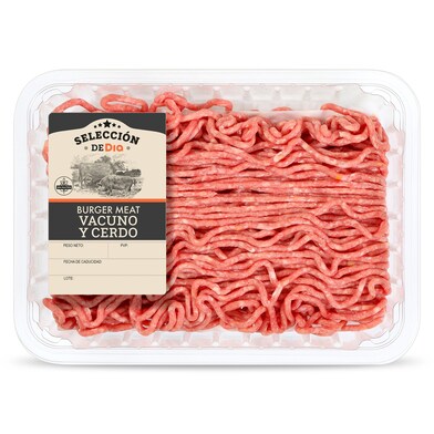 Preparado de carne picada de cerdo y vacuno Selección de Dia bandeja 500 g-1 Preparado de carne picada de cerdo y vacuno Selección de Dia bandeja 500 g-1