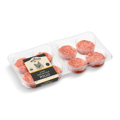 Mini hamburguesas de pollo Selección de Dia bandeja 280 g-0 Mini hamburguesas de pollo Selección de Dia bandeja 280 g-0