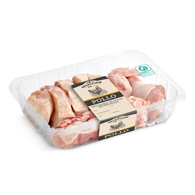 Medio pollo troceado formato familiar Selección de Dia bandeja 800 g aprox.-0