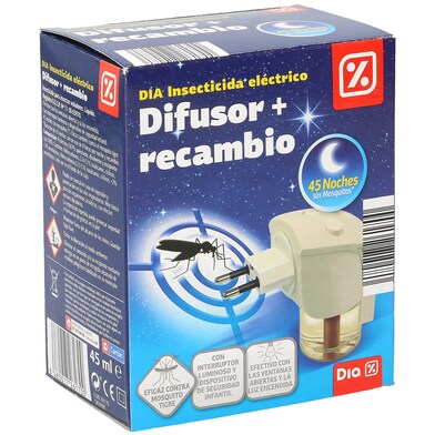 Insecticida voladores eléctrico aparato + recambio Dia bote 1 unidad-0