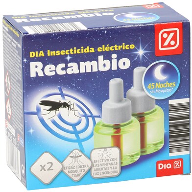 Insecticida voladores eléctrico Dia caja 45 ml-0 Insecticida voladores eléctrico Dia caja 45 ml-0