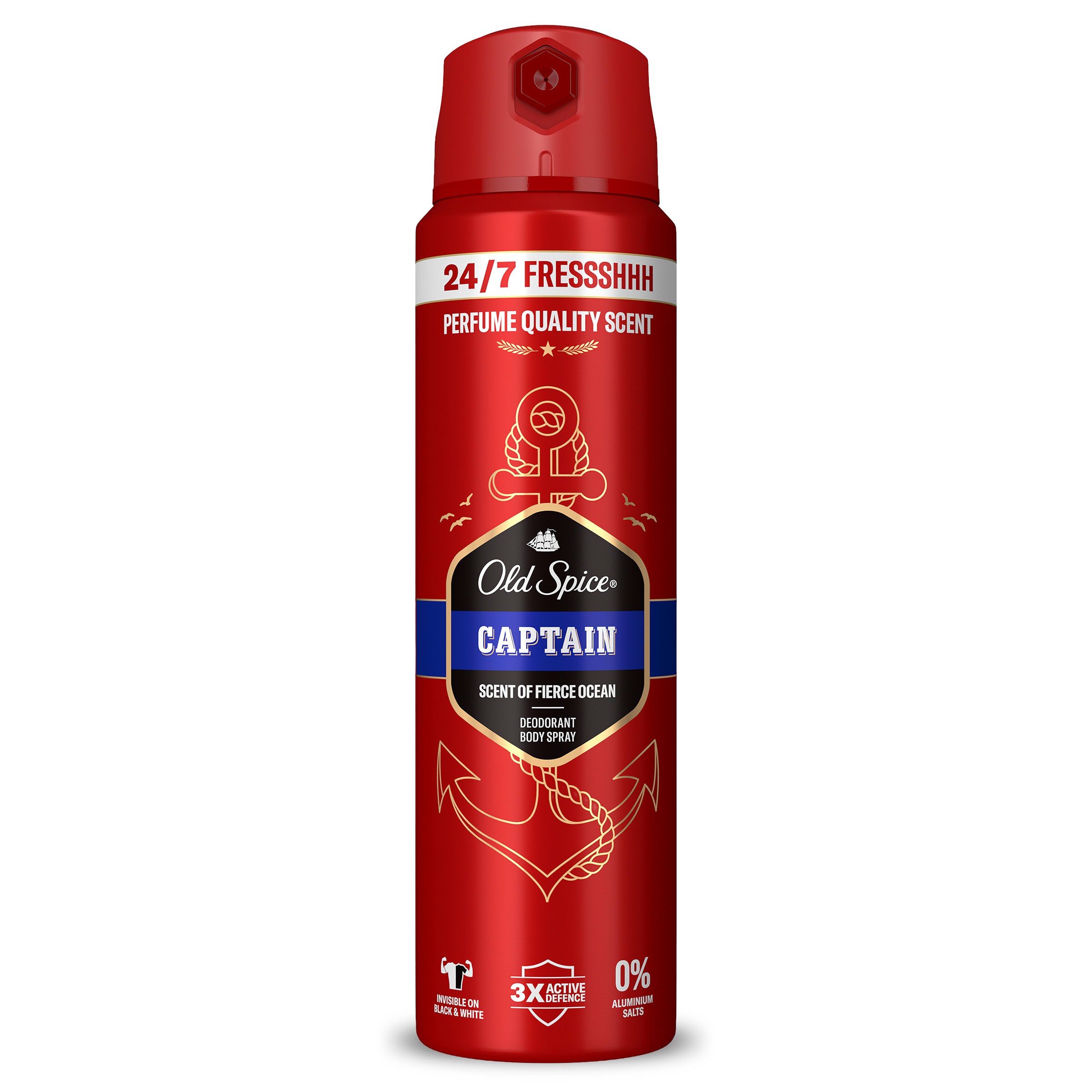Desodorante Captain Old spice spray 150 ml