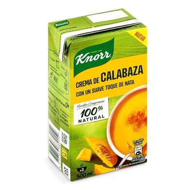 Crema de calabaza Knorr brik 500 ml-0