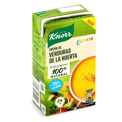 Crema de verduras de la huerta Knorr sobre 500 ml-0 Crema de verduras de la huerta Knorr sobre 500 ml-0