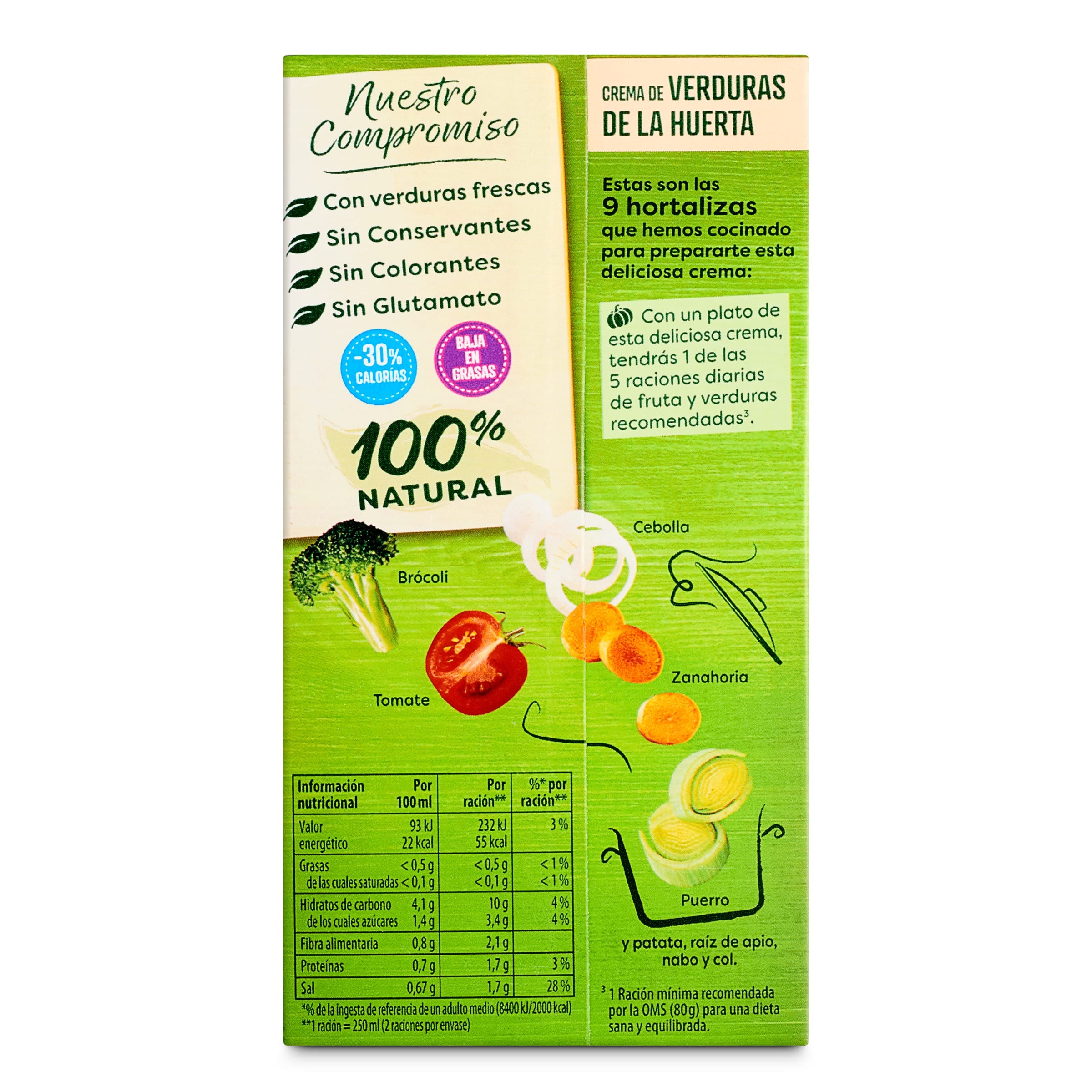 Crema de verduras de la huerta Knorr 500 ml