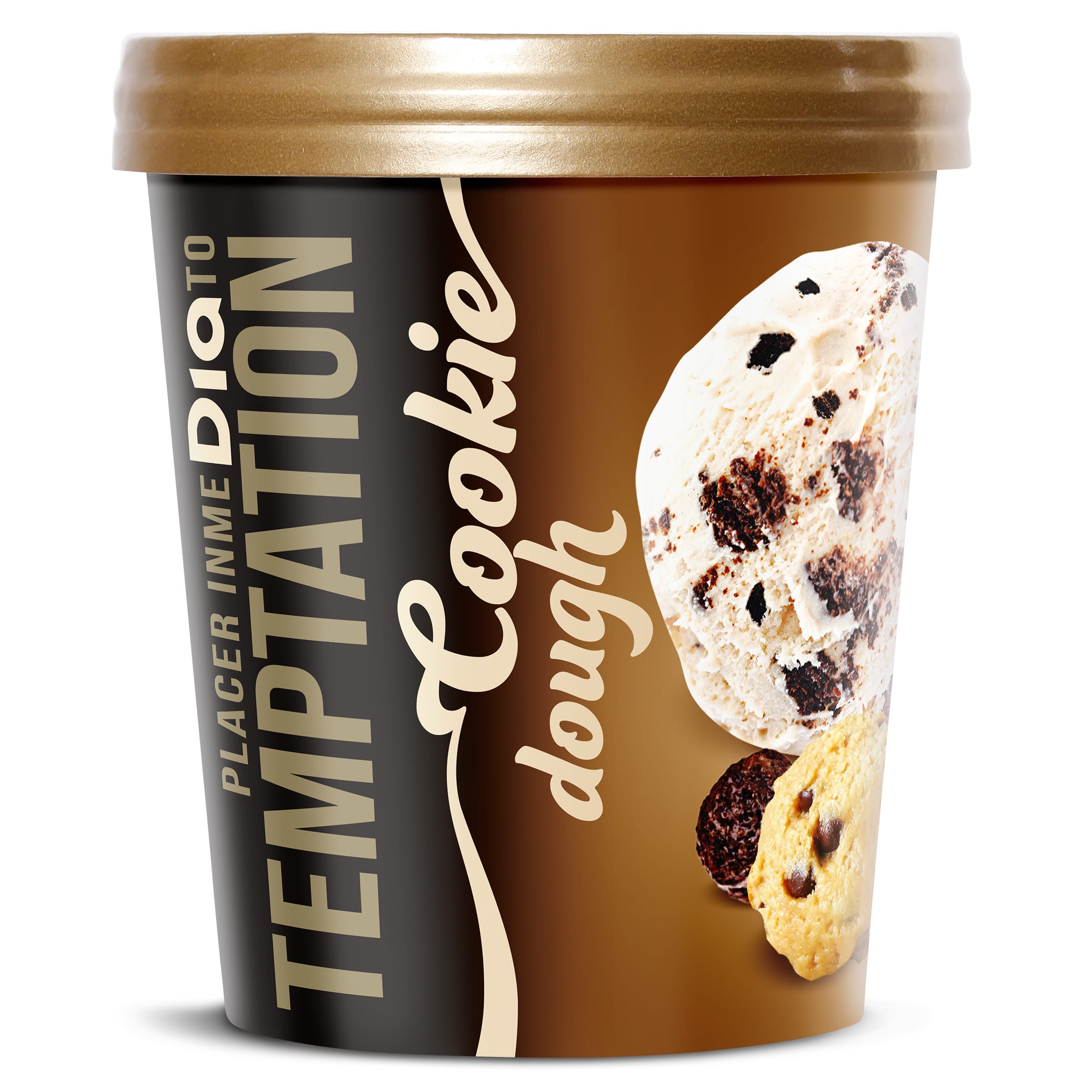 Tarrina de cookie dough Dia Temptation 350 g