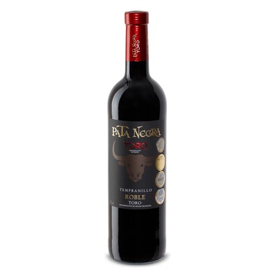Vino tinto roble D.O. Toro Pata negra botella 75 cl-0 Vino tinto roble D.O. Toro Pata negra botella 75 cl-0