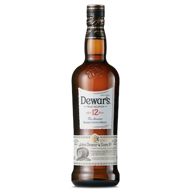 Whisky reserva 12 años Dewars botella 70 cl-0