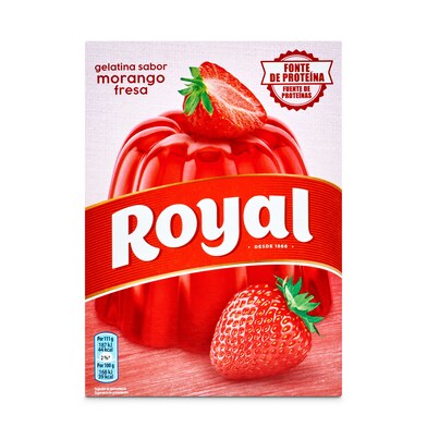 Gelatina sabor fresa Royal caja 114 g-1