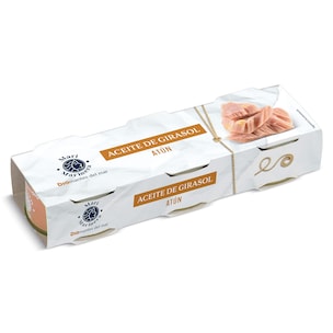 atun en aceite de girasol 3 x 52 g