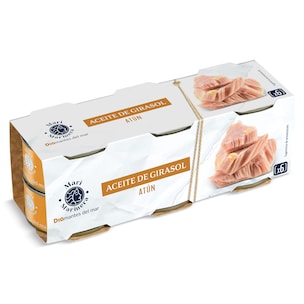 atun en aceite de girasol 6 x 52 g