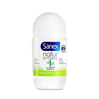 Desodorante roll-on natur protect bambú Sanex bote 50 ml-0