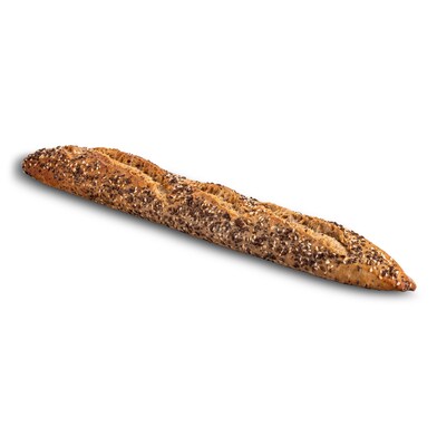 Barra de pan baguette con semillas La hornada Dia bolsa 250 g-0