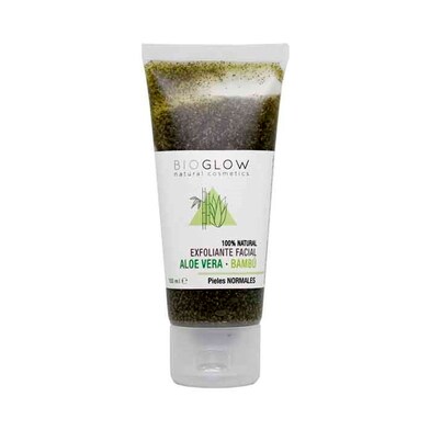 Exfoliante aloe y bambú Bioglow bote 100 ml-0