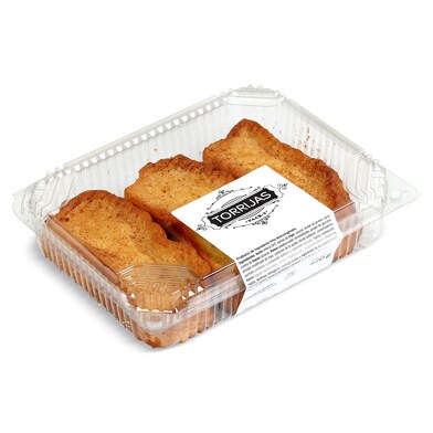 Torrijas 3 unidades bandeja 420 g-0 Torrijas 3 unidades bandeja 420 g-0