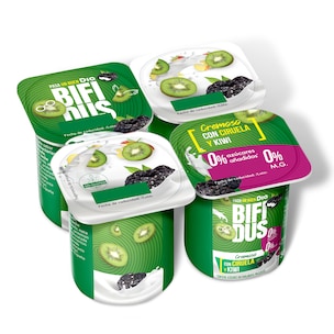 bifidus con kiwi y ciruela doble 0 pack 4 x 125 g