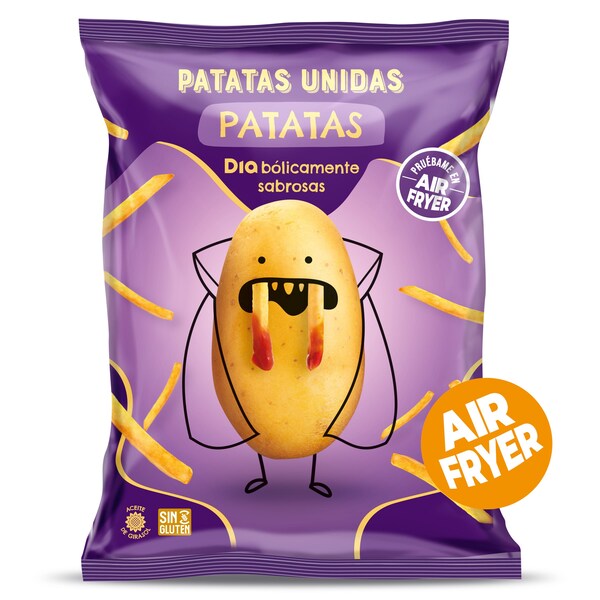 Patatas Prefritas Congeladas Dia Patatas Unidas Bolsa 1 Kg.