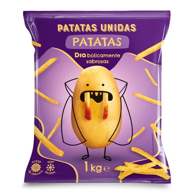 Patatas prefritas Patatas Unidas Dia bolsa 2.5 Kg-0 Patatas prefritas Patatas Unidas Dia bolsa 2.5 Kg-0