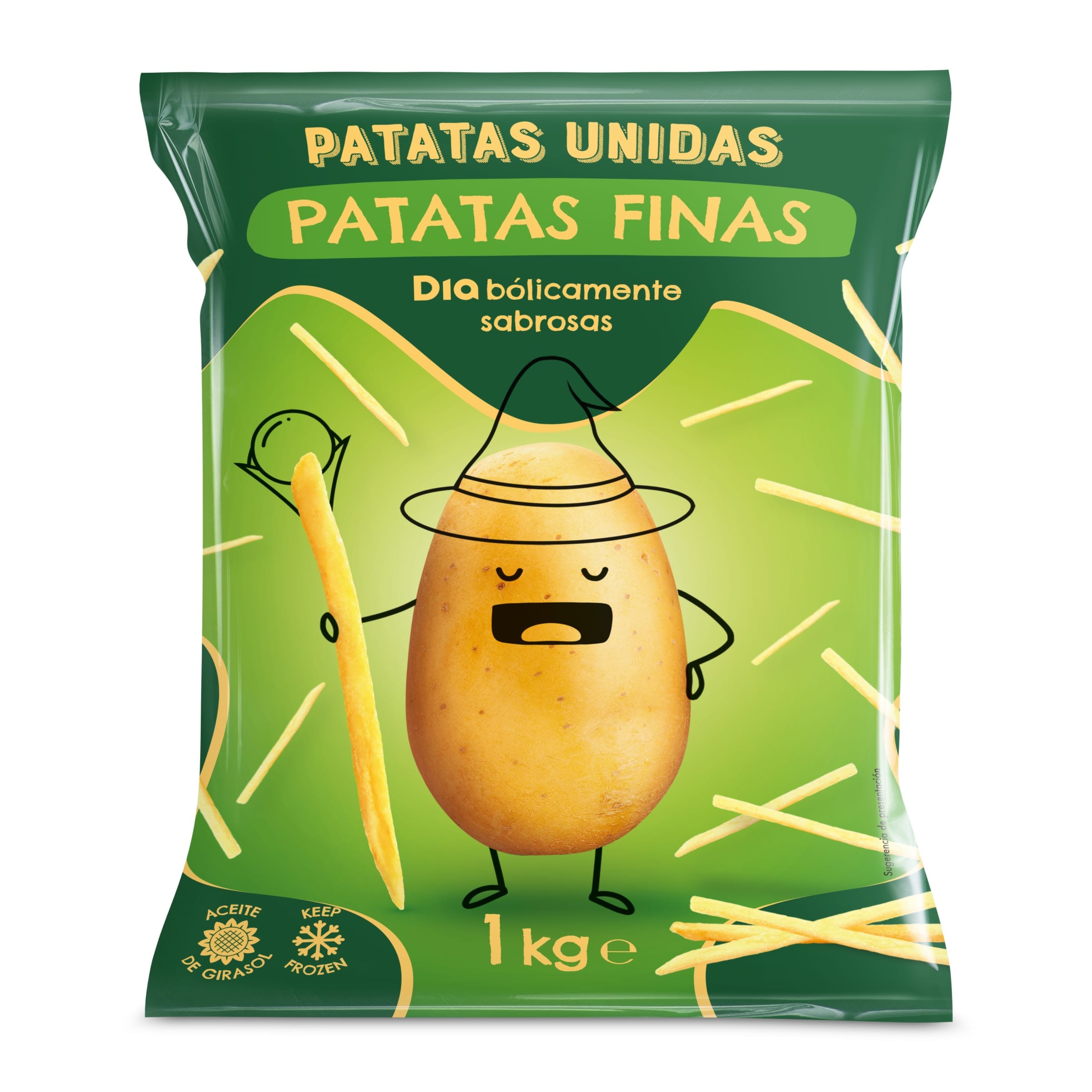 Patatas finas prefritas Patatas Unidas bolsa 1 Kg - Supermercados DIA