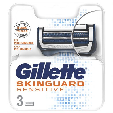 Maquinilla de afeitar recambio Gillette 3 unidades-0 Maquinilla de afeitar recambio Gillette 3 unidades-0