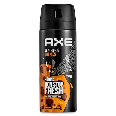 Desodorante leather & cookies Axe spray 150 ml-0