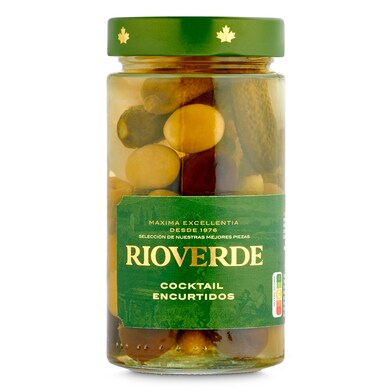 Cocktail de encurtidos Rioverde frasco 180 g-0 Cocktail de encurtidos Rioverde frasco 180 g-0