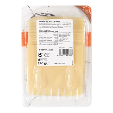 Queso edam SELECCION MUNDIAL SOBRE 240 GR-1 Queso edam SELECCION MUNDIAL SOBRE 240 GR-1