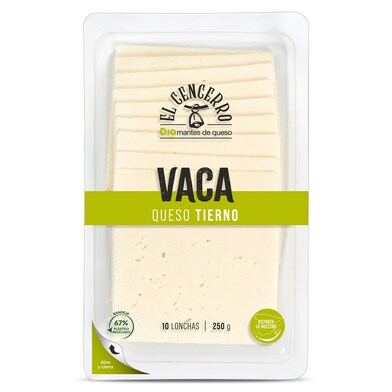 Queso tierno de vaca El Cencerro de Dia sobre 250 g-0 Queso tierno de vaca El Cencerro de Dia sobre 250 g-0