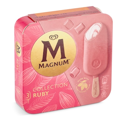 Helado bombón ruby Magnum caja 216 g-0