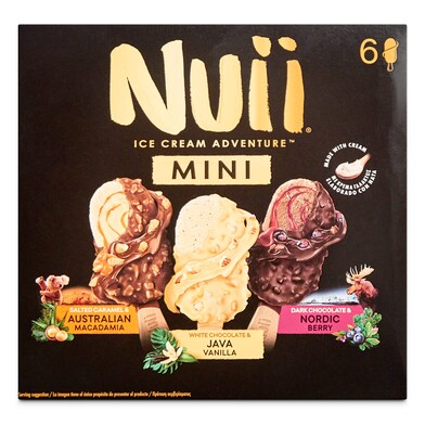 Helado mini bombón mix Nuii caja 253 g-0 Helado mini bombón mix Nuii caja 253 g-0