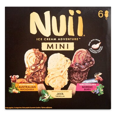 Helado mini bombón mix Nuii caja 253 g-0