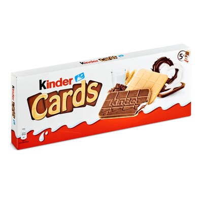 Obleas con doble relleno Kinder caja 128 g-0 Obleas con doble relleno Kinder caja 128 g-0